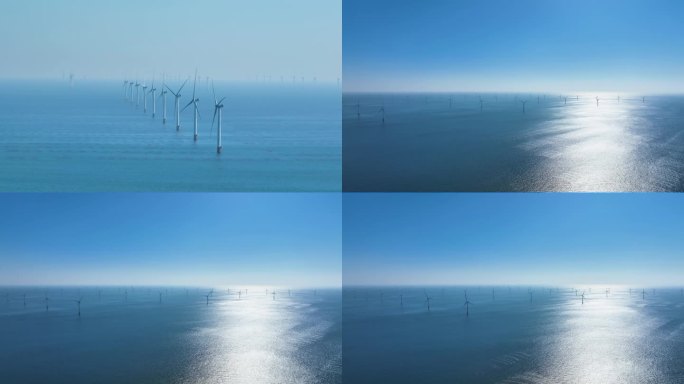 4K海上风力发电