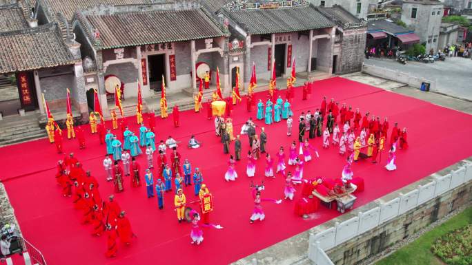 珠海斗门南门村箓漪堂皇族祭礼非遗