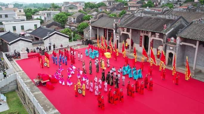 珠海斗门南门村箓漪堂皇族祭礼非遗