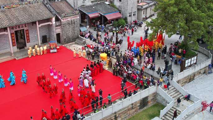 珠海斗门南门村箓漪堂皇族祭礼非遗