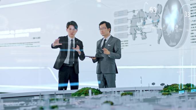 【4K】科技城市 城市规划