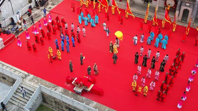 珠海斗门南门村箓漪堂皇族祭礼非遗