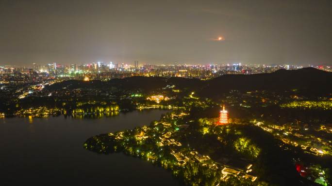 西湖夜景