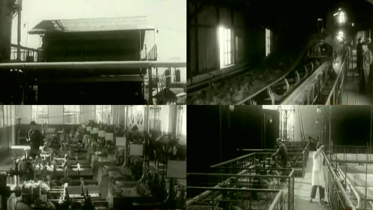 50年代中国油化厂生产影像