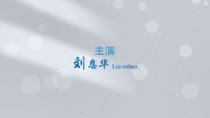 【无插件】4K唯美文字AE模板白色