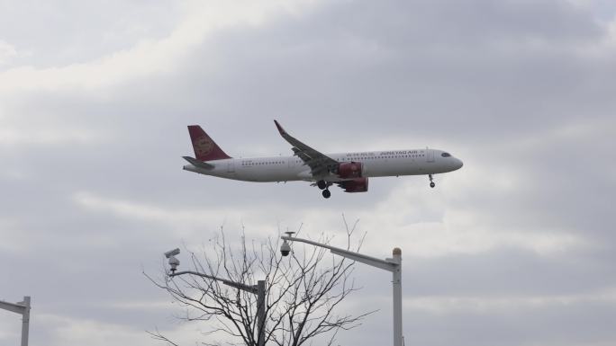 4K飞机降落低飞航空公司宣传片