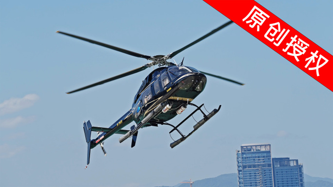 海南三亚直升机4K