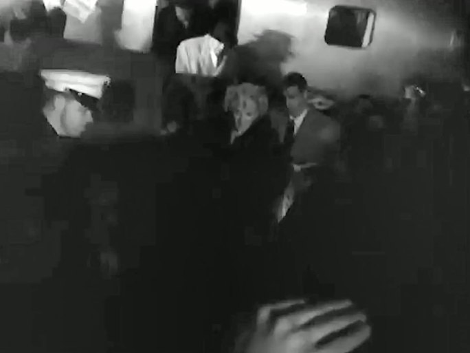 1954年玛丽莲梦露访问日本
