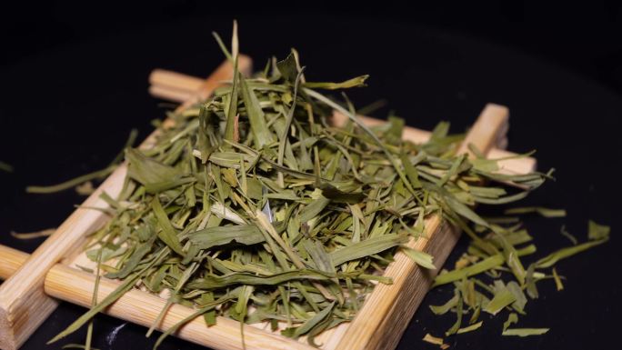 【镜头合集】淡竹叶茶饮茶水泡茶  (1)