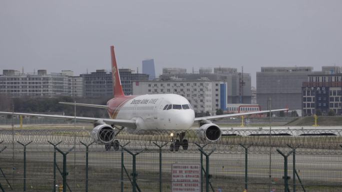 4K飞机降落低飞航空公司宣传片