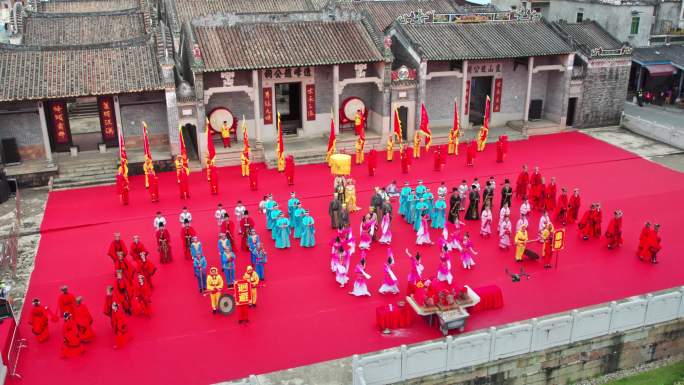 珠海斗门南门村箓漪堂皇族祭礼非遗