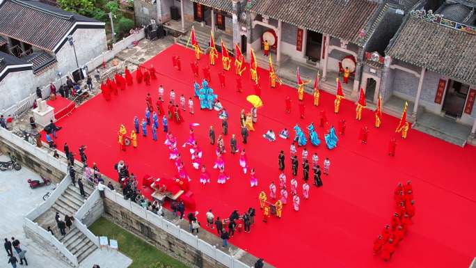 珠海斗门南门村箓漪堂皇族祭礼非遗