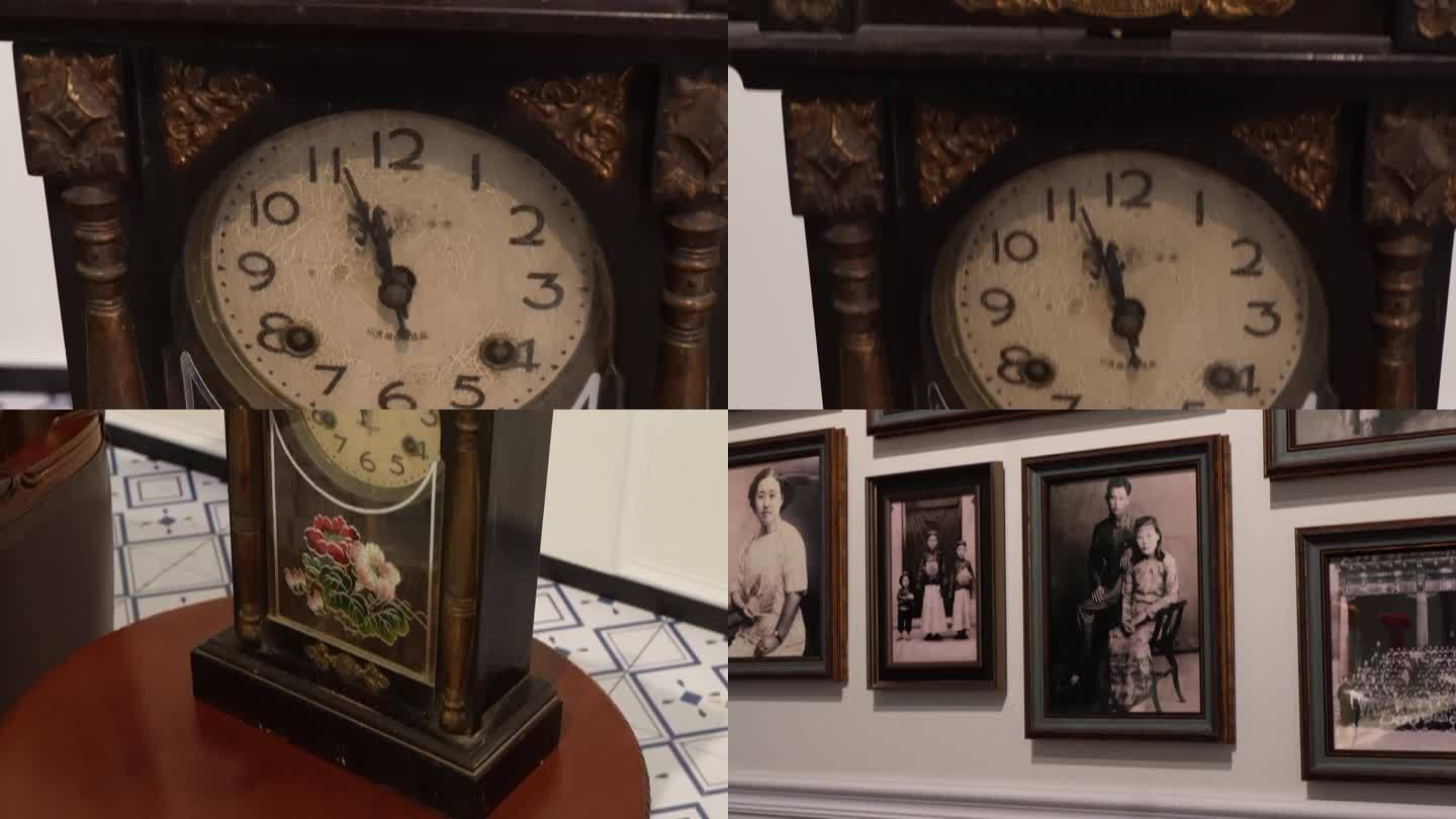 【镜头合集】复古古董时钟钟表老座钟
