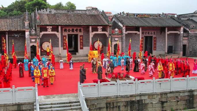 珠海斗门南门村箓漪堂皇族祭礼非遗