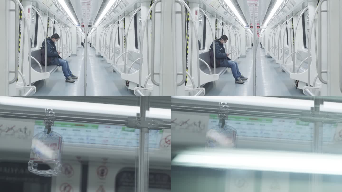 地铁最后一班的孤独男人