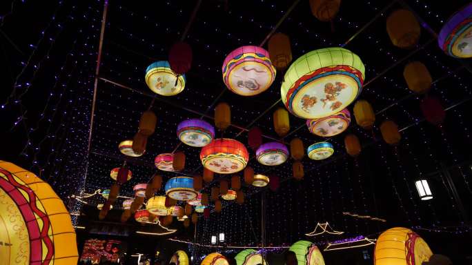 大型灯展-人物造型-花灯节-中国年元宵节