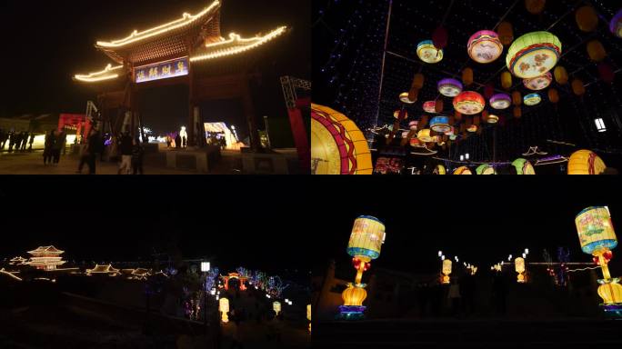 大型灯展-人物造型-花灯节-中国年元宵节