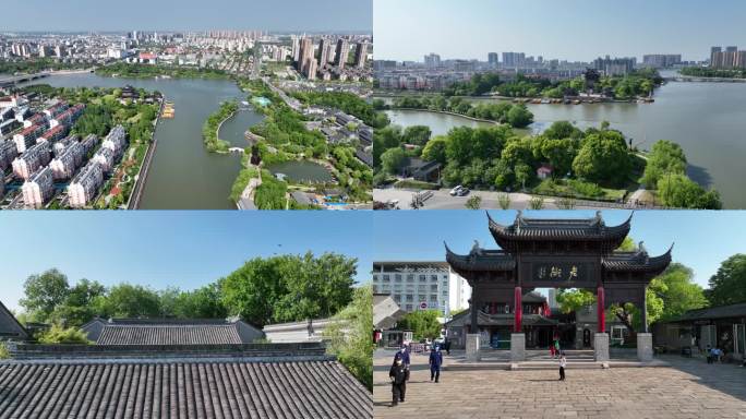 泰州三水湾 光孝寺 望海楼 老街 东城河