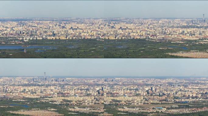 高视角看北京全貌整个城市尽收眼底