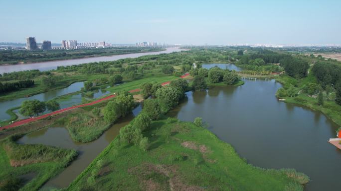 咸阳渭河湿地管廊