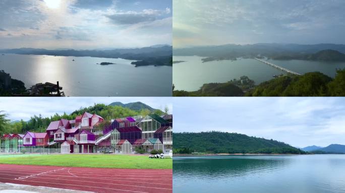 千岛湖风景超高清视频淳安网红打卡点视频