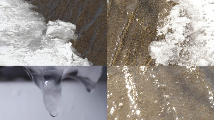 冰融化春天复苏