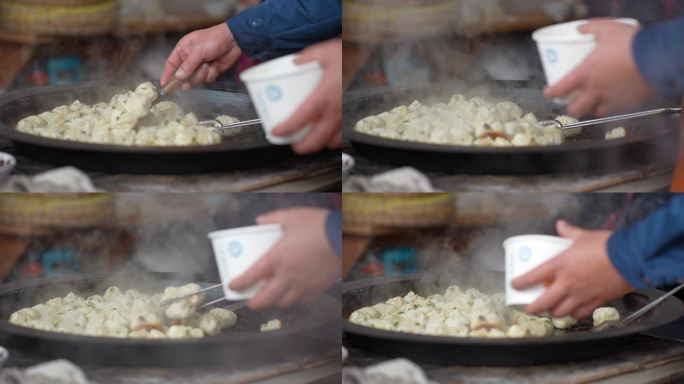 葱煎包 小吃店 美食 面食 早餐店