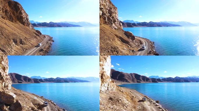 阳光 旅行 无人机视角 鸟瞰 沙滩 水