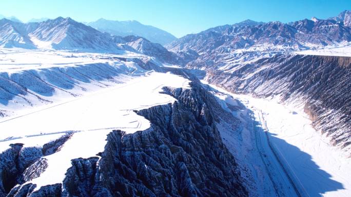 新疆 独山子大峡谷 航拍