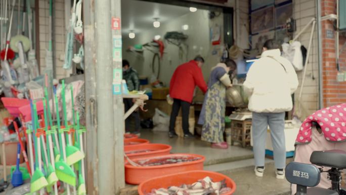 菜场早市原声 市井烟火气