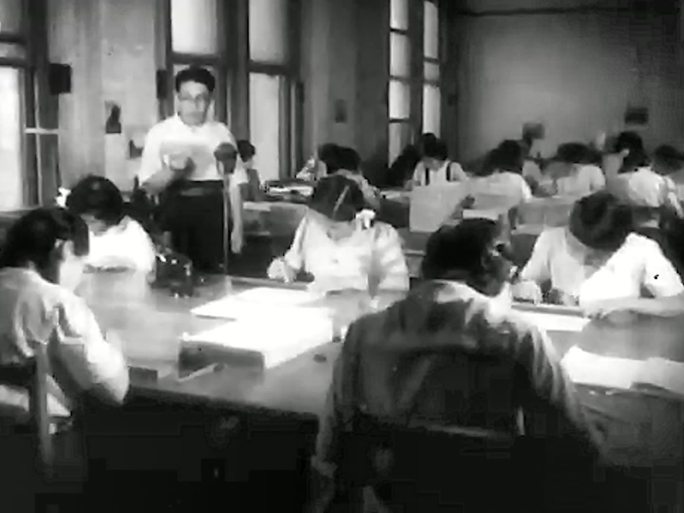1946年战后日本 珠算考试