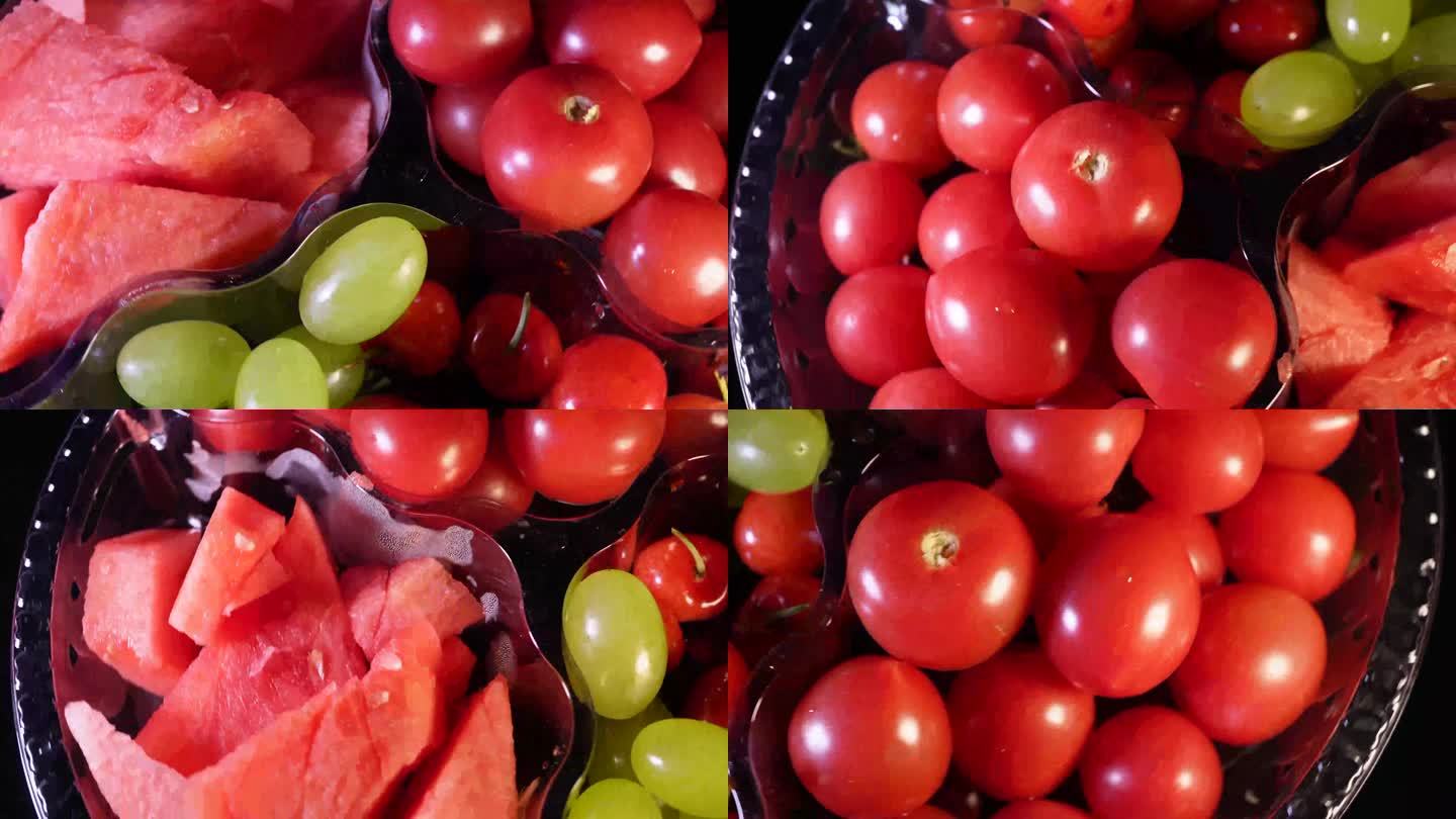 【镜头合集】红色水果果盒补充维生素(2)
