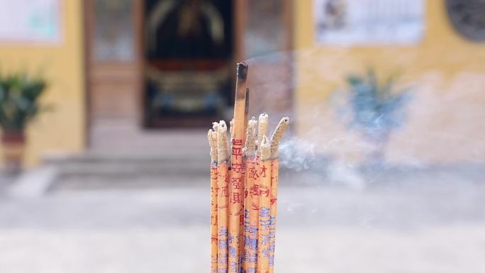 香烛 香火 寺庙祈福烧香