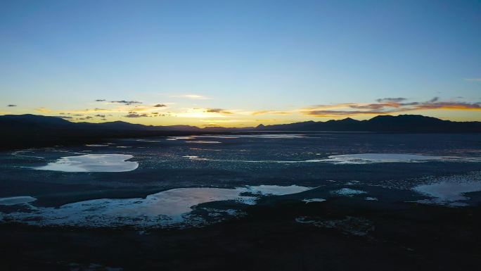 细流 水资源 地表水 空镜 弯弯小河