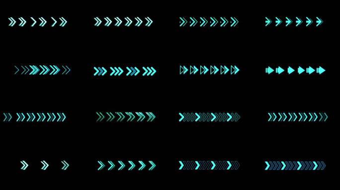 22款4K箭头动画-带透明通道