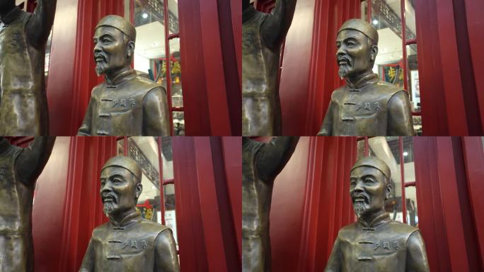 北京前门铜像 4K视频