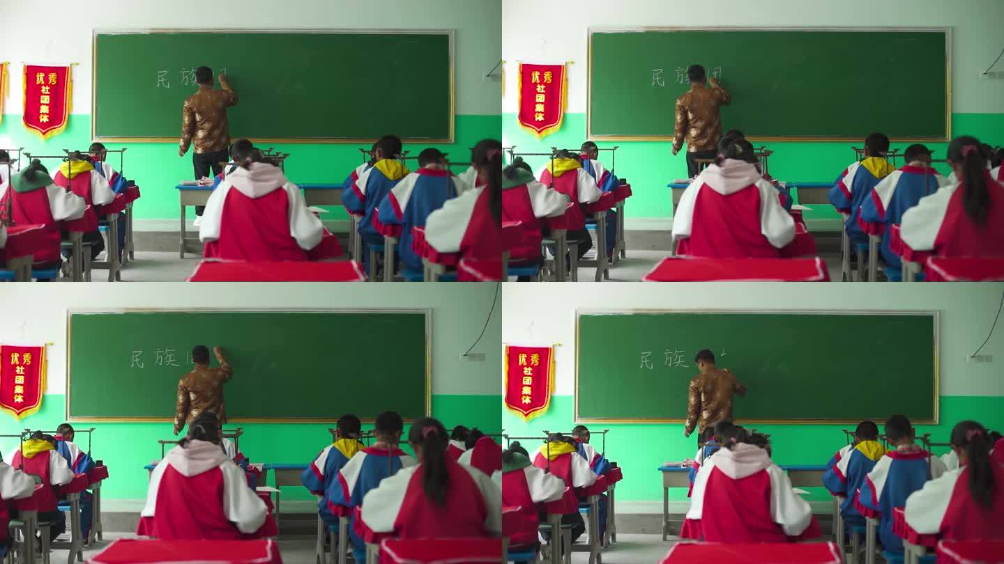 高原学校 西藏高原少数民族学生 藏族儿童