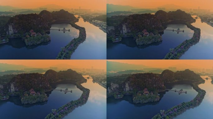 【正版素材】肇庆七星岩景区0370