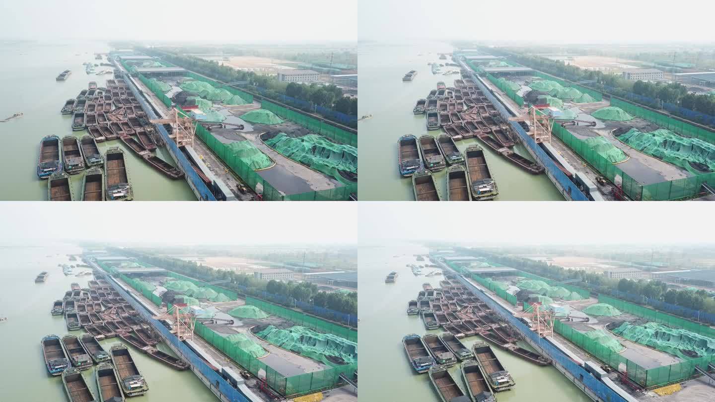 京杭大运河货轮