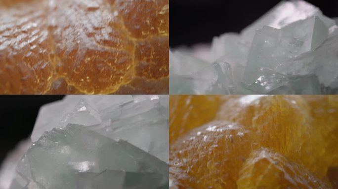 【镜头合集】水晶石云母萤石琉璃矿石(2)