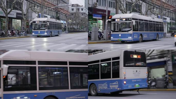 公交车、城市交通、绿色出行