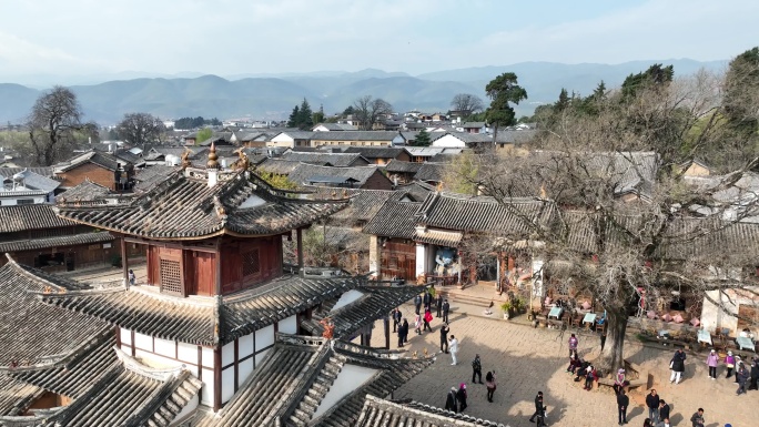 沙溪古镇航拍
