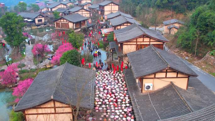 上饶葛仙山风景区美食街