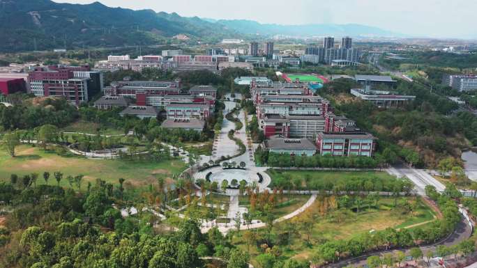 航拍重庆医科大学（大学城）