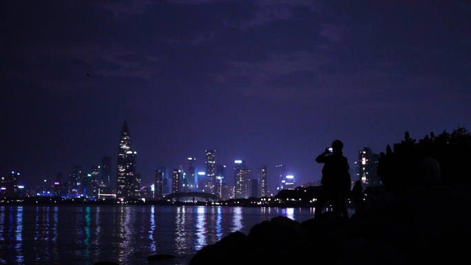 城市夜景素材