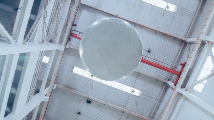 工业制造业生产车间实验室天车中国制造重器