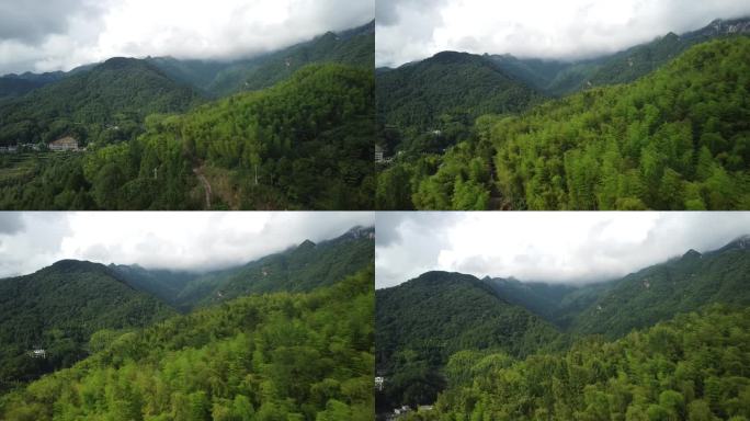 云海 蓝天 高山 天堂寨 美景