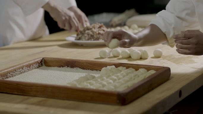 秦皇岛特色美食棋子烧饼