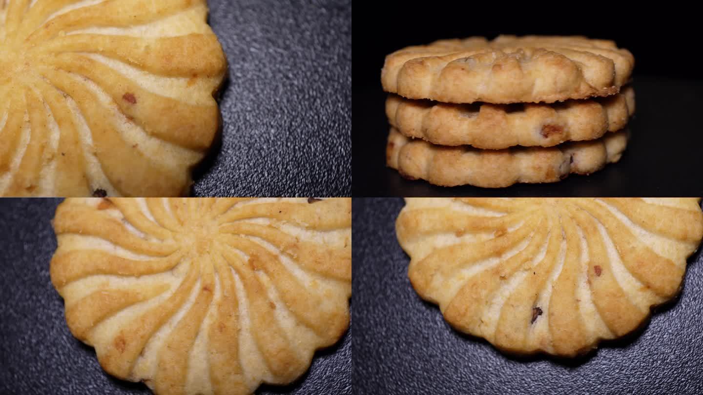 【镜头合集】微距饼干烘焙甜品  (1)