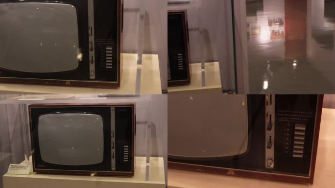 【镜头合集】老式彩色电视机黑白电视(1)